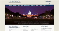 Desktop Screenshot of dembojones.com